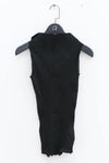 Marc Le Bihan Silk Shrink Turtleneck Top 26957 Series MLB-26957 E23-HEI Black 26957 E23